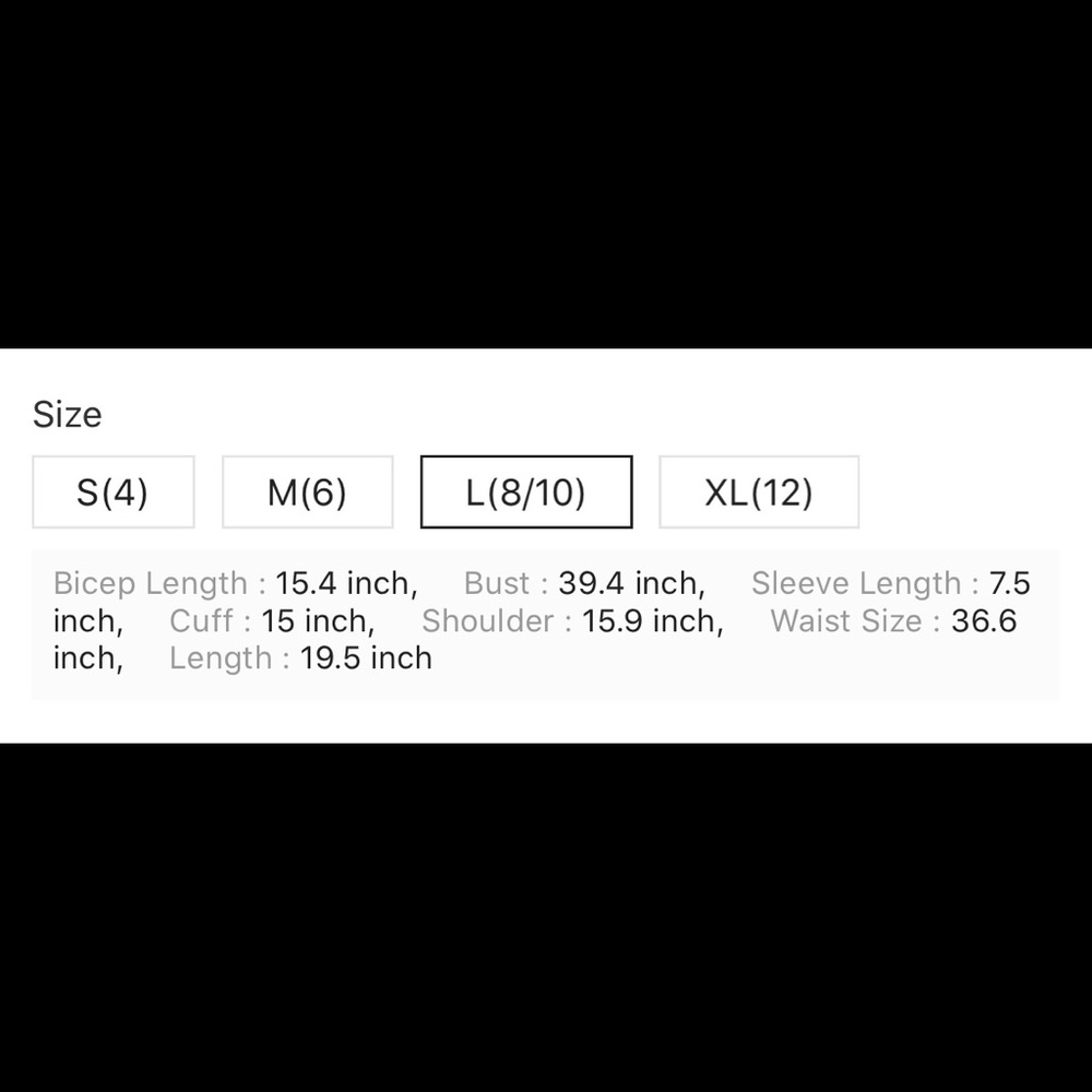 Red daisy blouse - Picture 5 of 5